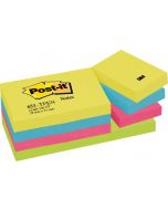 POST-IT NOTES 38 X 51MM ENERGY COLOURS (PACK OF 12) 653TF