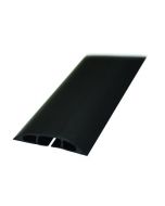 D-LINE BLACK LIGHT DUTY FLOOR CABLE COVER 60MMX1.8M LONG CC-1 (PACK OF 1)