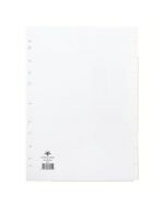 CONCORD DIVIDER 10-PART A4 150GSM WHITE 79701/97
