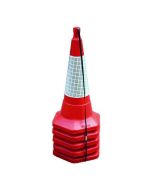 RED STANDARD ONE PIECE CONE 750MM (PACK OF 5) JAA060-220-615