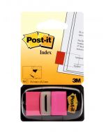 POST-IT INDEX TABS 25MM BRIGHT PINK (PACK OF 600 TABS) 680-21