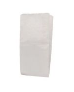 PAPER BAG 152X216X279MM WHITE (PACK OF 1000) 9430019