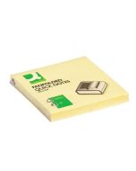 Q-CONNECT FANFOLD NOTES 75 X 75MM YELLOW (PACK OF 12) KF02161