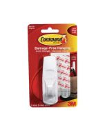 3M COMMAND ADHESIVE HOOK LARGE WHITE 17003 (PACK OF 1)