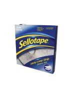 SELLOTAPE STICKY LOOP STRIP 12M 1445182 (PACK OF 1)
