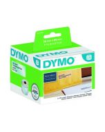 DYMO LABELWRITER LARGE ADDRESS LABELS 89 X 36MM TRANSPARENT S0722410 (PACK OF 260)