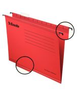 ESSELTE CLASSIC A4 RED SUSPENSION FILE (PACK OF 25 FILES) 90316