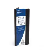 EXACOMPTA GUILDHALL CLASSIC BUSINESS CARD HOLDER 128 CARD BLACK CBC4P