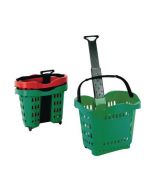 GIANT SHOPPING BASKET/TROLLEY GREEN SBY20755