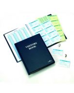 DURABLE VISITORS BOOK WITH 300 BADGE INSERTS 1465/00