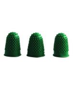 Q-CONNECT THIMBLETTES SIZE 0 GREEN (PACK OF 12 THIMBLETTES) KF21508