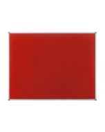 NOBO CLASSIC RED FELT NOTICEBOARD 1200X900MM 1902260