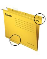 ESSELTE CLASSIC FOOLSCAP YELLOW SUSPENSION FILE (PACK OF 25 FILES) 90335