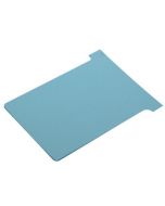 NOBO T-CARD SIZE 3 80 X 120MM LIGHT BLUE (PACK OF 100) 2003006