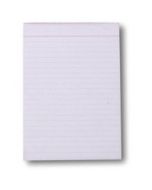 Q-CONNECT RULED SCRIBBLE PAD 160 PAGES 203X127MM (PACK OF 20) C60FW