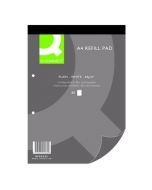 Q-CONNECT PLAIN HEADBOUND REFILL PAD 160 PAGES A4 (PACK OF 10) KF02232