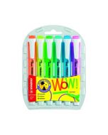 STABILO SWING COOL HIGHLIGHTER ASSORTED (PACK OF 6) 275/6-3