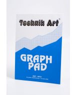 CLAIREFONTAINE TECHNIK ART 1/5/10MM GRAPH PAD 40 LEAF XPG1 (PACK OF 1)