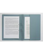 EXACOMPTA GUILDHALL RIGHT HAND TRANSFER SPIRAL POCKET FILE 315GSM FC BLUE (PACK OF 25 FILES) 211/9060Z