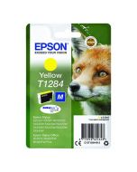 EPSON T1284 YELLOW INKJET CARTRIDGE (CAPACITY: 260 PAGES) C13T12844012
