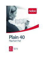 NOBO PLAIN FLIPCHART PAD A1 40 SHEET (PACK OF 5) 34631165