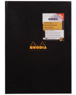RHODIA BUSINESS A4 BOOK CASEBOUND HARDBACK 192 PAGES BLACK (PACK OF 3) 119230C