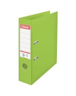 ESSELTE 75MM LEVER ARCH FILE POLYPROPYLENE A4 GREEN (PACK OF 10 FILES) 624069