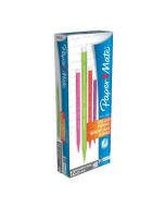 PAPERMATE NON-STOP AUTOMATIC PENCILS 0.7 HB NEON (PACK OF 12) 1906125