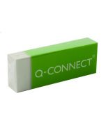 Q-CONNECT PLASTIC ERASER WHITE (PACK OF 20) KF00236