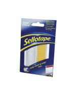 SELLOTAPE STICKY HOOK AND LOOP STRIP 450MM 1445183 (PACK OF 1)