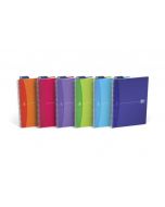 OXFORD POLY TRANSLUCENT WIREBOUND NOTEBOOK A4 ASSORTED (PACK OF 5) 100104241