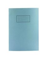 SILVINE EXERCISE BOOK A4 PLAIN BLUE (PACK OF 10) EX114