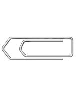 PAPERCLIPS NO TEAR 45MM (PACK OF 100 CLIPS) 32481