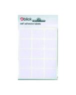 BLICK WHITE LABELS 105 PER BAG 19X25MM (PACK OF 2100) RS001652 (PACK OF 20 BAGS)