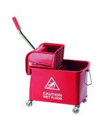 MOBILE MOP BUCKET AND WRINGER 20 LITRE RED 101248RD (PACK OF 1)