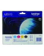 Brother Lc-970 Black /Cyan/Magenta/Yellow Inkjet Cartridge (Pack Of 4) Lc970Valbp