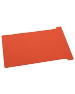 NOBO T-CARD SIZE 4 112 X 180MM RED (PACK OF 100) 2004003