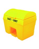 WINTER SALT AND GRIT BIN WITH HOPPER FEED 400 LITRE YELLOW 317071