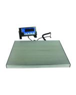 SALTER SILVER ELECTRONIC PARCEL SCALE 120KG (INCLUDES HOLD AND TARE FUNCTIONS) WS120