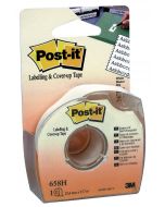 POST-IT COVER UP AND LABELLING TAPE 25.4MMX17.7M LOW TACK 658H (PACK OF 1)