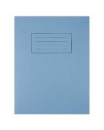 SILVINE EXERCISE BOOK 7MM SQUARES 229X178MM BLUE (PACK OF 10) EX106
