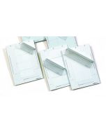 DURABLE TABLE PLACE NAME HOLDER INSERTS 52X100MM (PACK OF 40) 1458/02