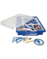 HELIX GEOMETRY CLASS SET (COMES IN A TRAY WITH CLIP ON LID) Q99040