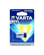 VARTA CR123A PROFESSIONAL LITHIUM PRIMARY BATTERY 6205301401 (PACK OF 1)