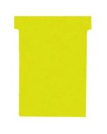 NOBO T-CARD SIZE 2 48 X 85MM YELLOW (PACK OF 100) 2002004
