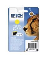 EPSON T0714 YELLOW INKJET CARTRIDGE (CAPACITY: 475 PAGES) C13T07144012