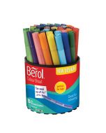 BEROL COLOURBROAD PEN ASSORTED WATER BASED INK (PACK OF 42) CBT S0375970