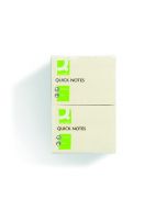 Q-CONNECT QUICK NOTES 76 X 102MM YELLOW (PACK OF 12) KF01410