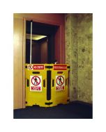 BARRIER ELEVATOR GUARD SET OF 2 YELLOW (PACK OF 2) 309856