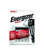 ENERGIZER MAX E92 AAA BATTERIES (PACK OF 4) E300124200